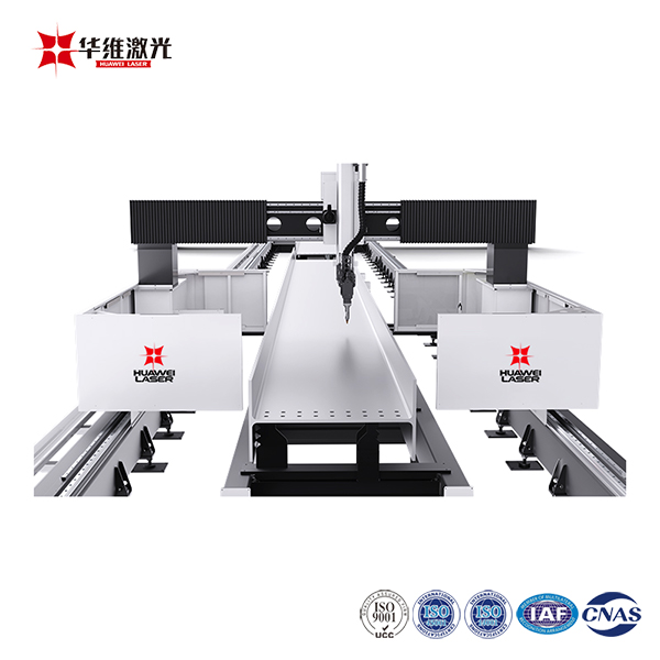 Maszyna do cięcia laserem 3D CNC z wiązką H o mocy 12000 W do obróbki stali metalowej